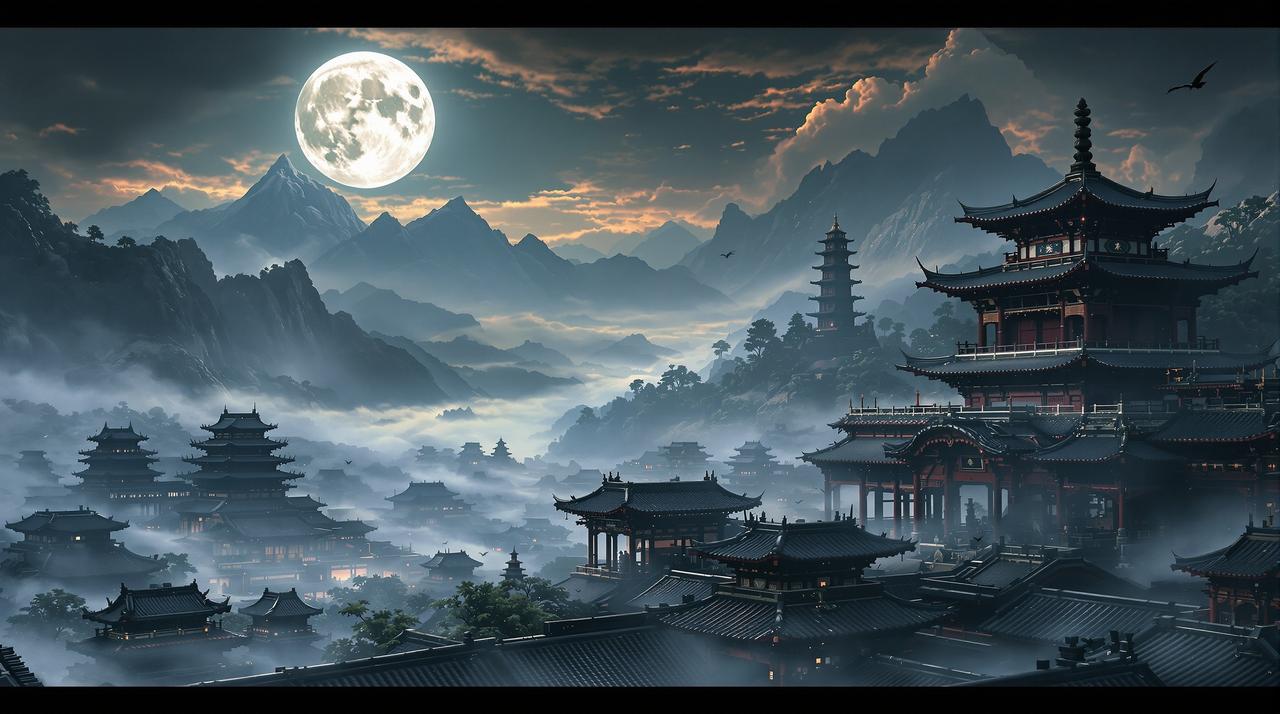 66影视作品江湖旧事背景图